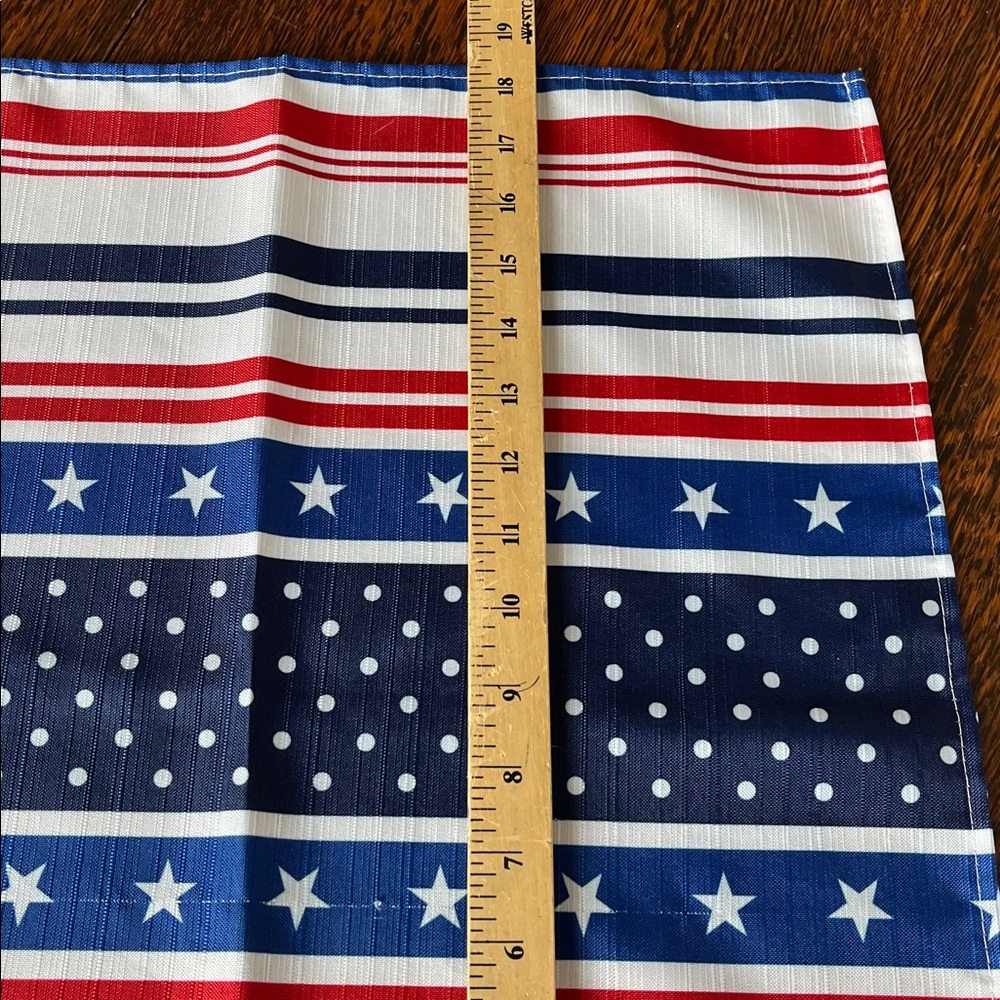 Kohl's Patriotic Fabric Tablecloth and Napkin set - Picture 9 of 9